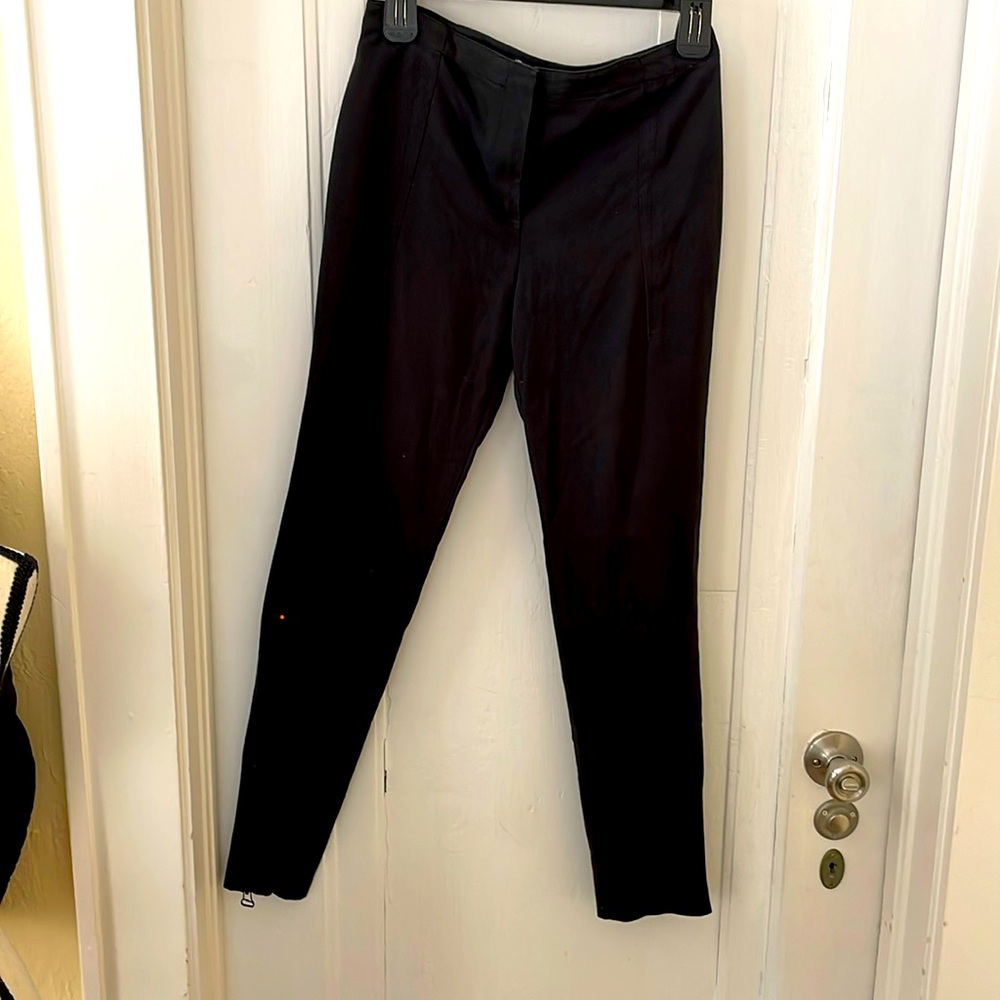 Alexander Wang Black Trousers with Side‎ Zipper Detail